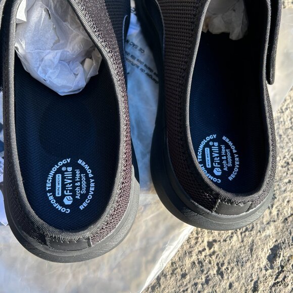 Fitville Men’s EasyTop Diabetic Shoes V5 – Size 13 - Picture 10 of 16